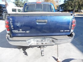 2007 TOYOTA TACOMA CREW CAB SR5 BLUE 4.0 AT 4WD TRD OFF ROAD PACKAGE Z20287